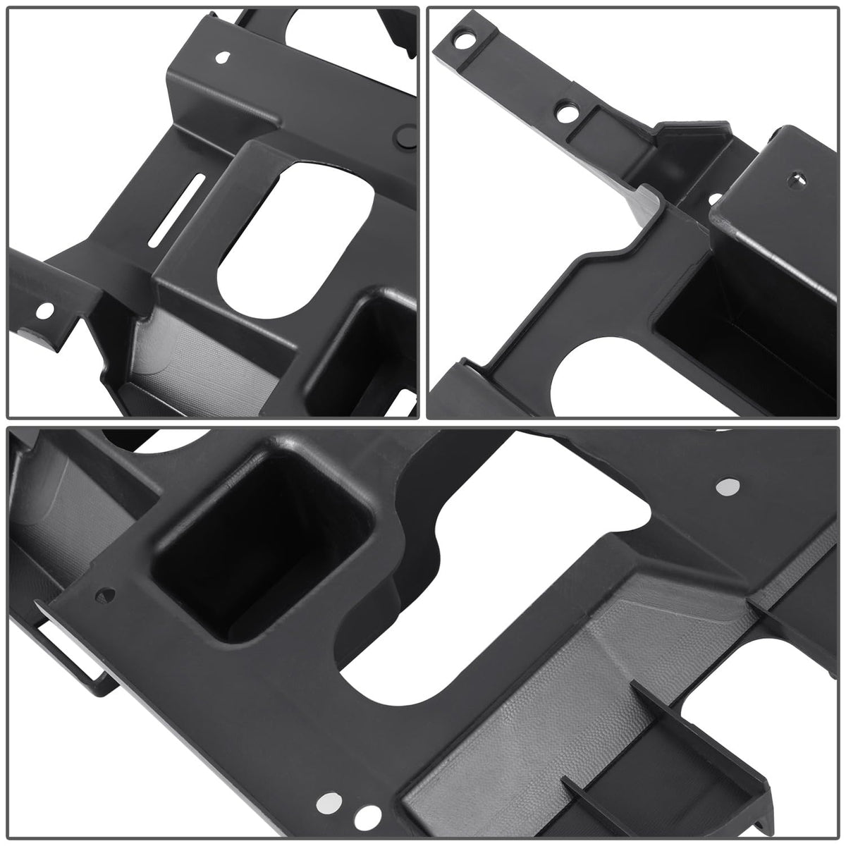 DNA MOTORING bracket next to ruler showing size and correct replacement fit