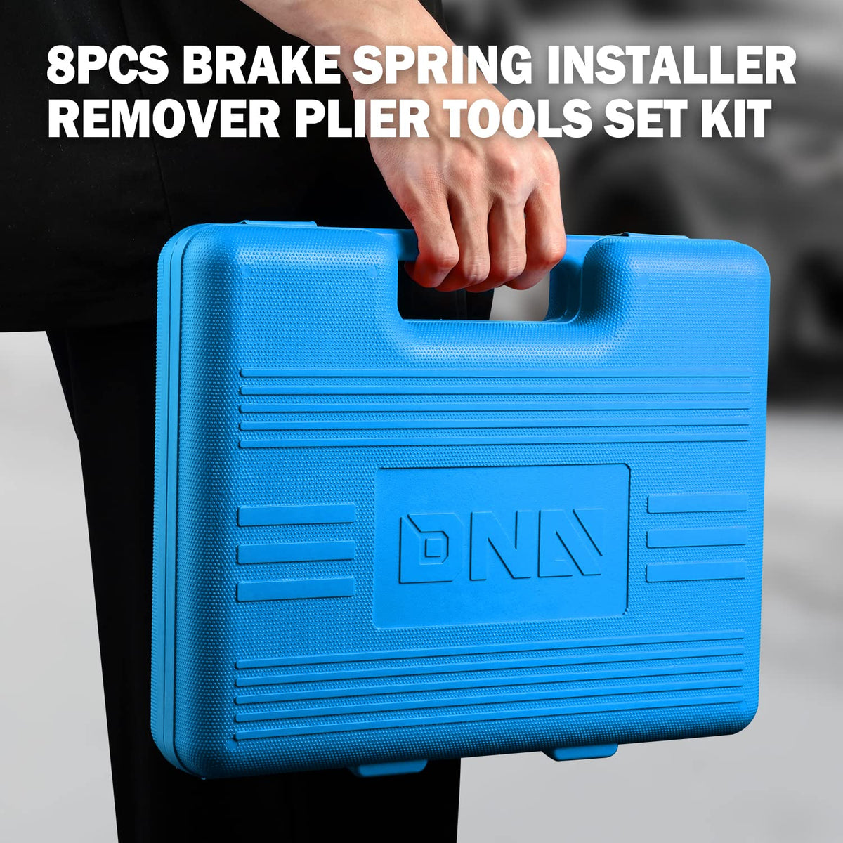DNA MOToring open carrying case showing secure storage and protected tools