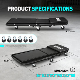 DNA MOTORING close-up padded cushion for comfortable support