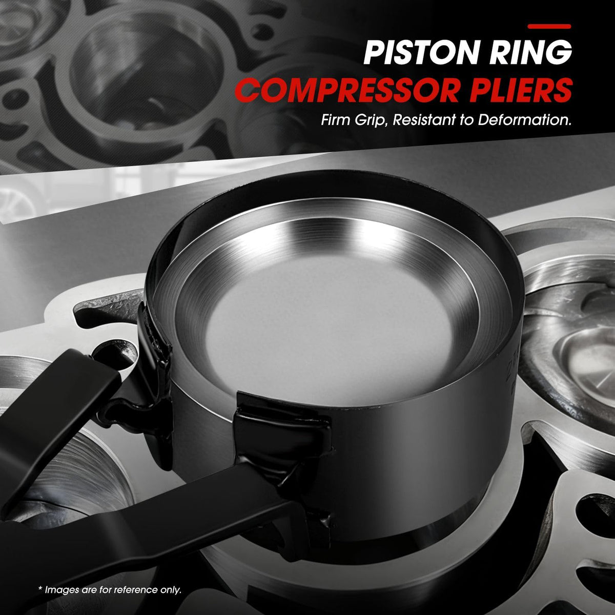 DNA MOTORING compressor on piston demo preventing ring damage during install