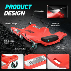 DNA Motoring dual side tool trays holding sockets and wrenches for organized, quick tool access