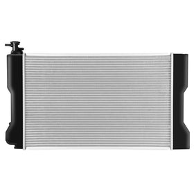 DNA Motoring ABS end tank detail showing durable construction and leak resistance