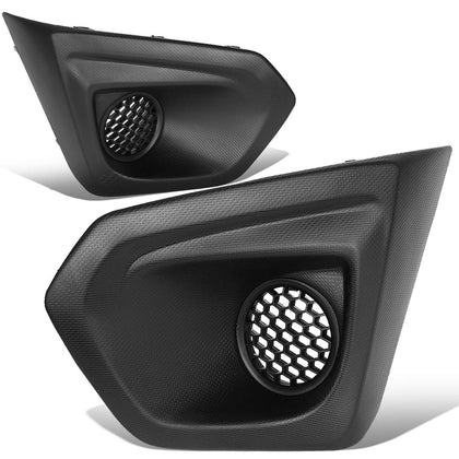 DNA MOTORING front fog light set showing packaging and complete components for easy replacement