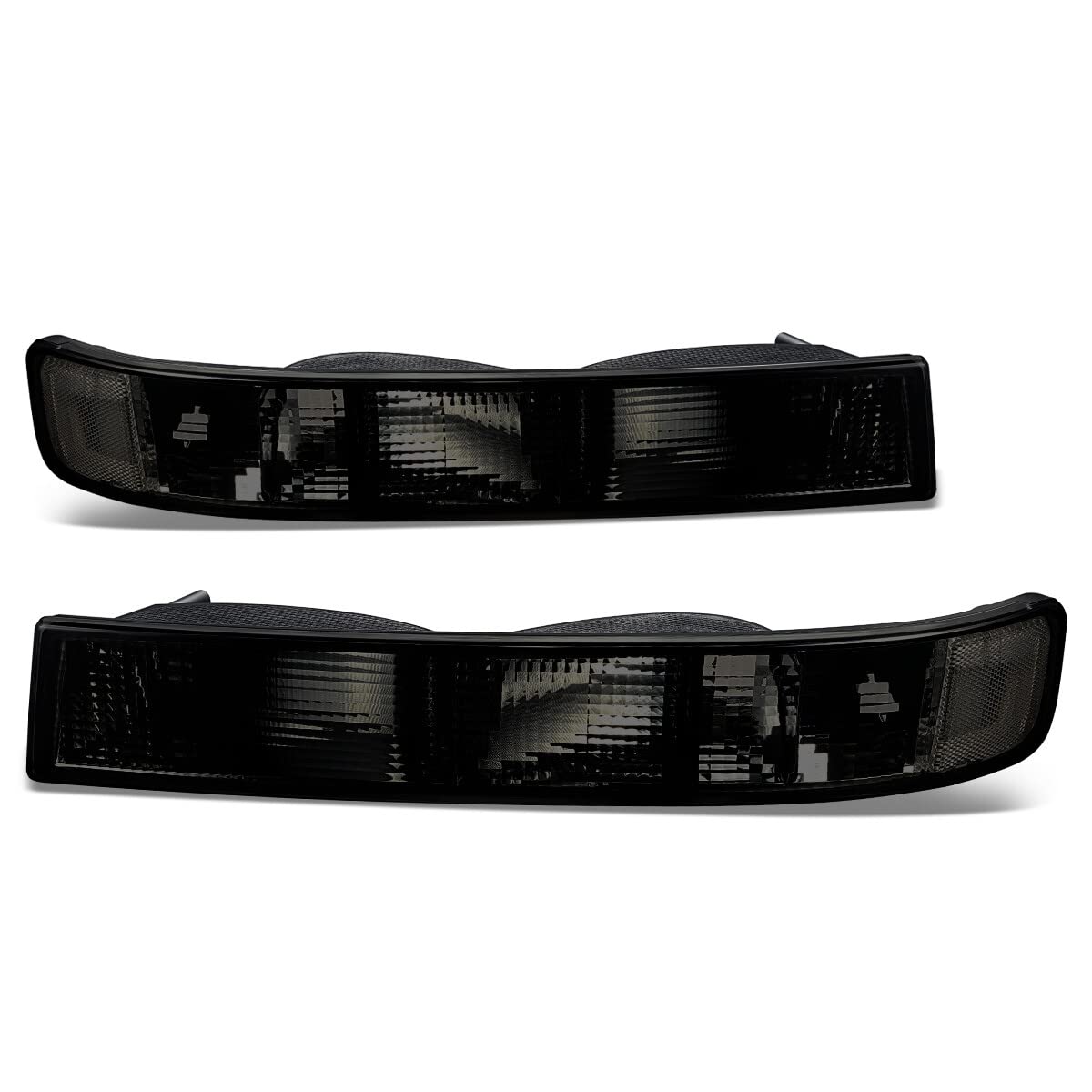 DNA MOTORING front pair packaging showing smoked clear finish and fitment benefit