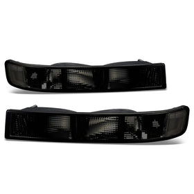 DNA MOTORING front pair packaging showing smoked clear finish and fitment benefit