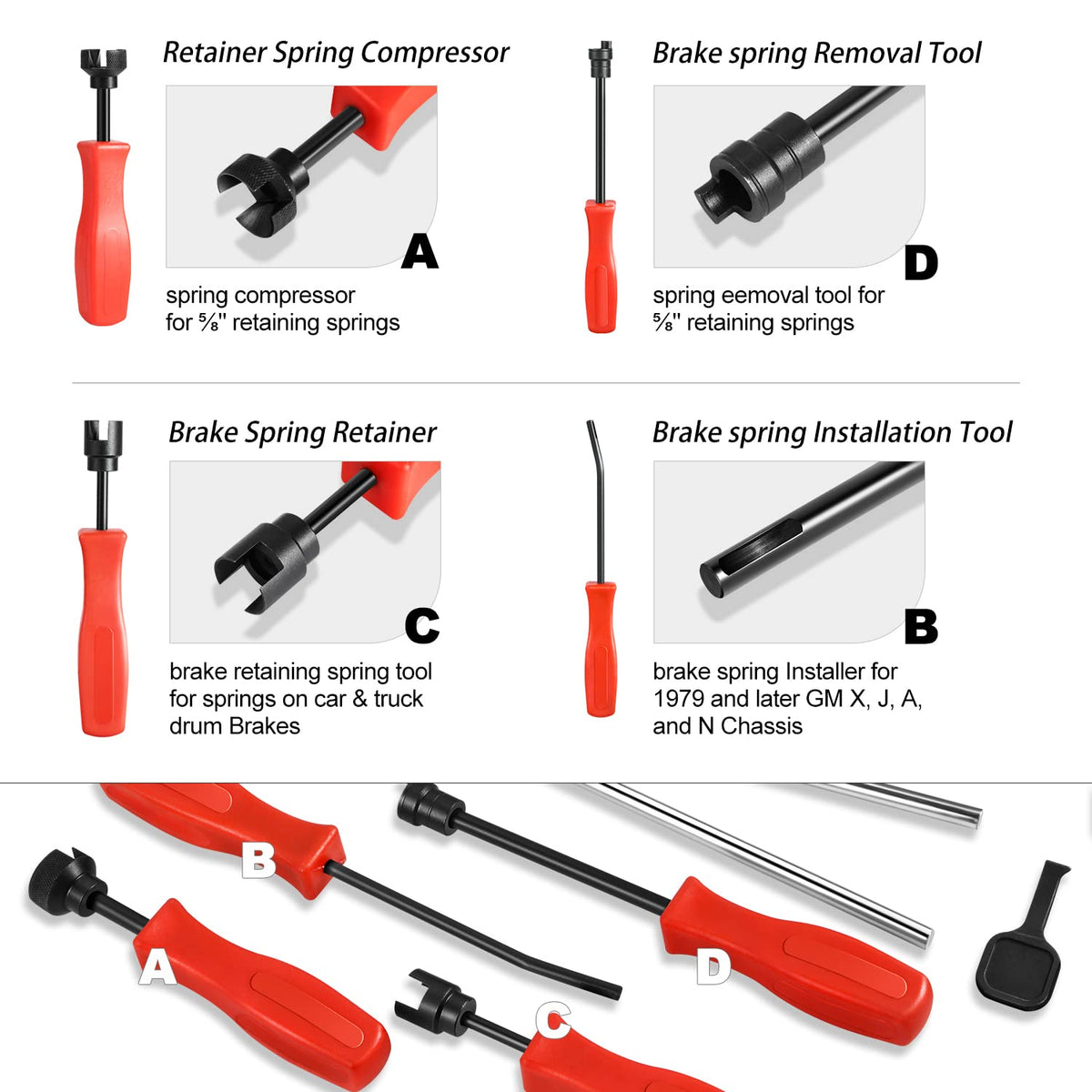 DNA MOToring ergonomic molded handle detail for comfortable secure grip