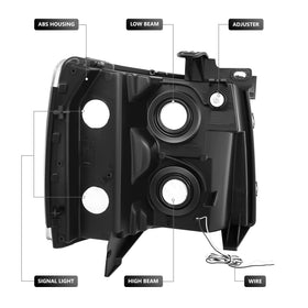 DNA MOTORING rear housing with connectors showing plug-and-play installation benefit