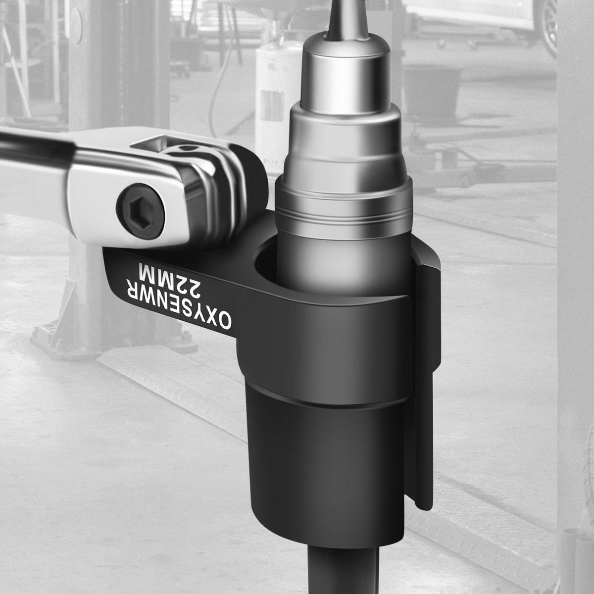 DNA MOTORING stamped markings and finish highlighting durable corrosion resistance