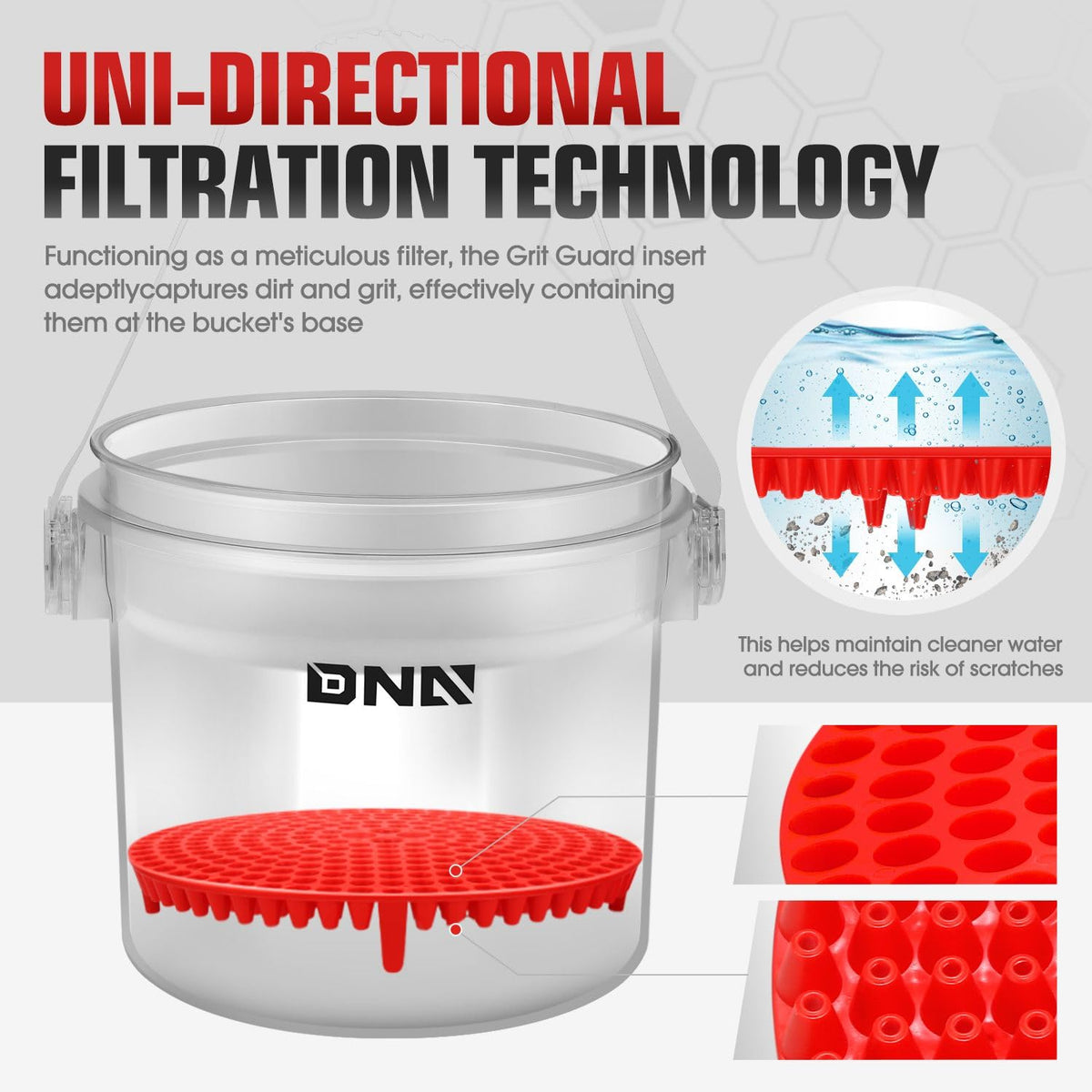 DNA MOTORING bucket used as rolling seat for ergonomic detailing