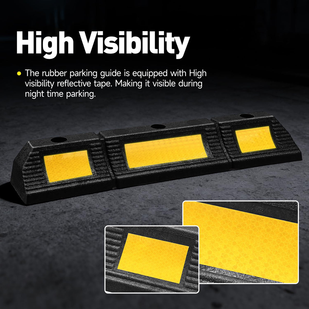 DNA MOTORING rubber texture detail demonstrating durable weather resistance