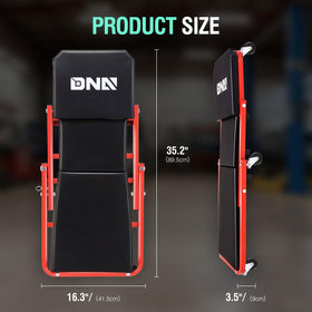 DNA MOTORING side profile showing tubular steel frame strength and reliability