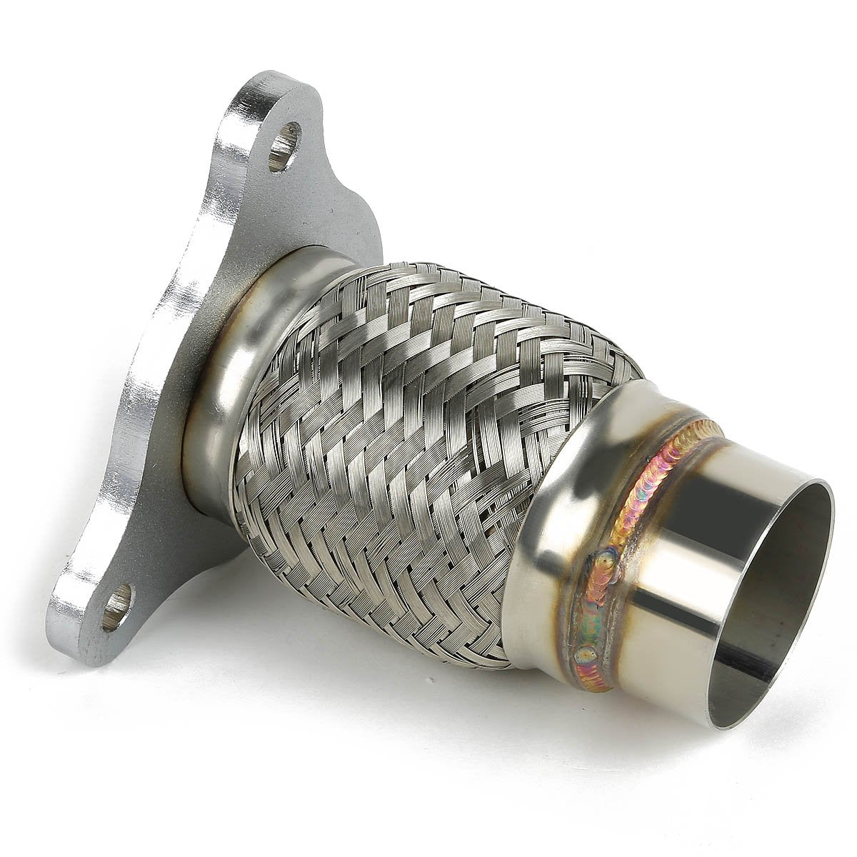 DNA MOTORING slip outlet side view showing easy clamp-or-weld fit benefit