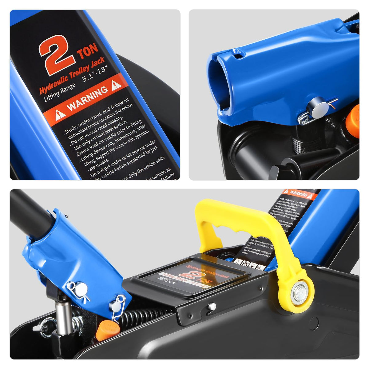 DNA Motoring stand base and ratcheting bar demonstrating locking safety