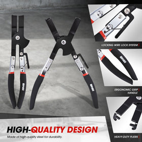DNA MOTORING steel finish detail highlighting durable corrosion-resistant material