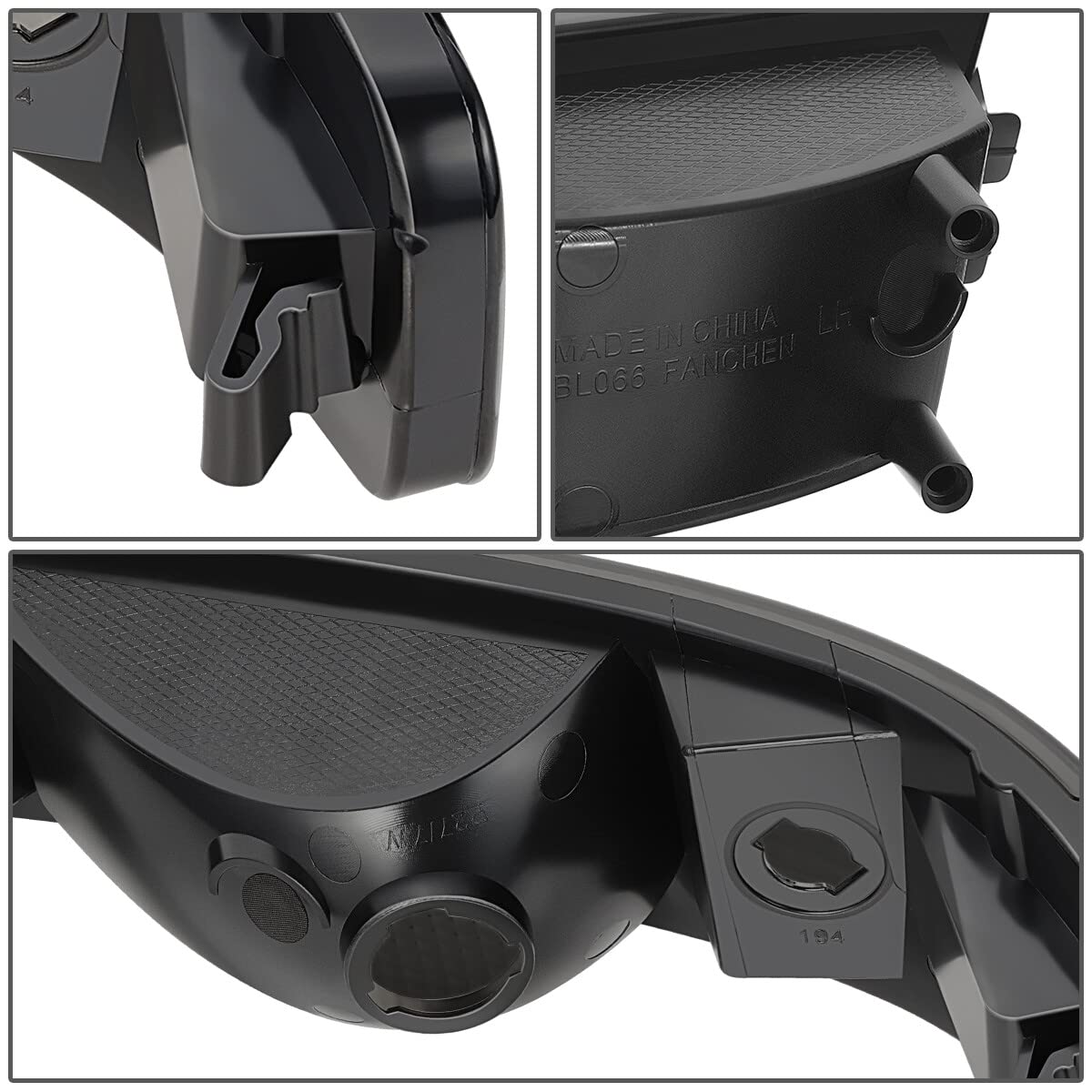 DNA MOTORING wiring connector and bulb socket showing direct replacement benefit