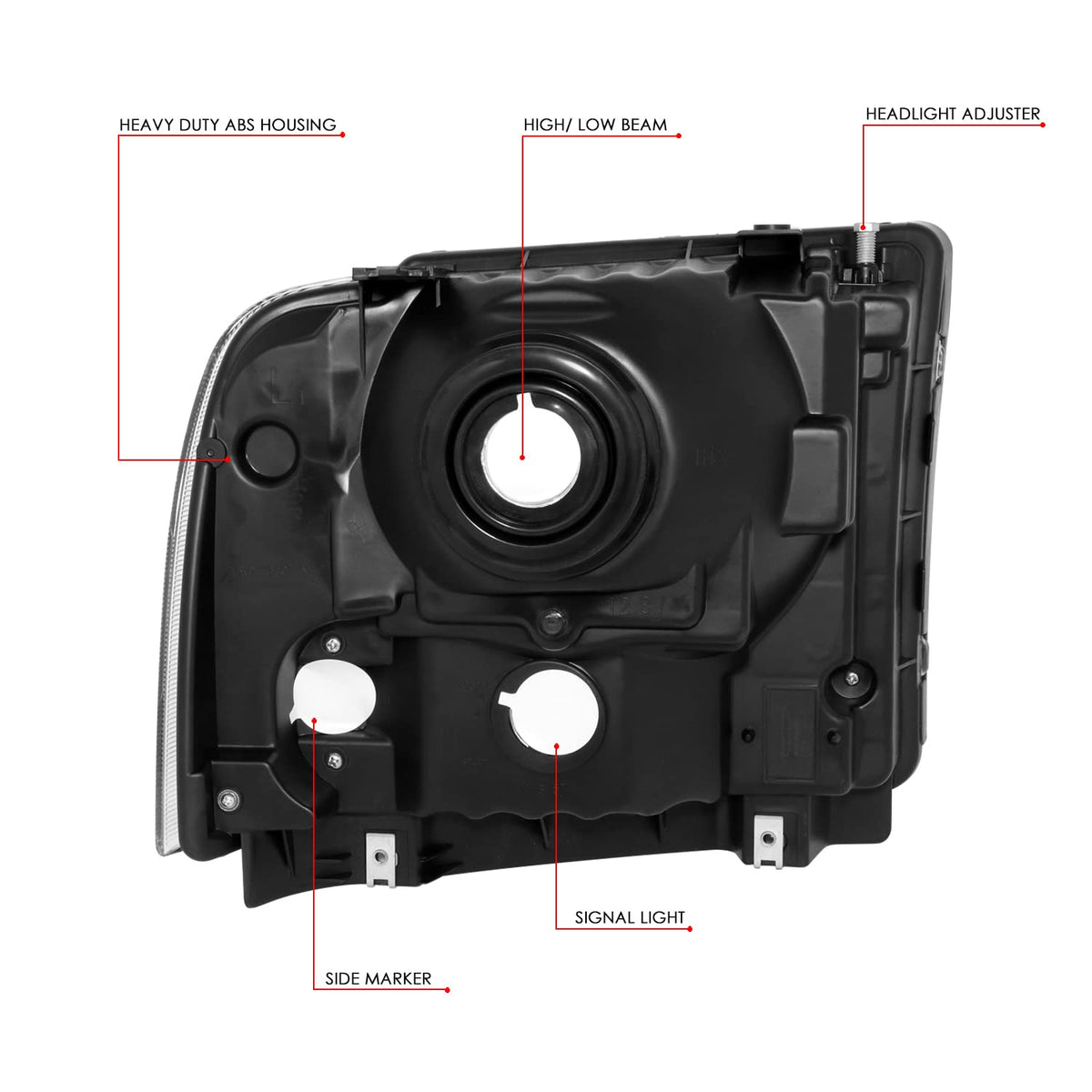 DNA MOTORING wiring plug connector detail showing plug-n-play fit for quicker installation benefit