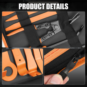 DNA MOToring zippered storage bag keeping tools organized and protected on the job