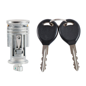 Dngbymx front view of ignition lock cylinder showing fit and finish for reliable operation