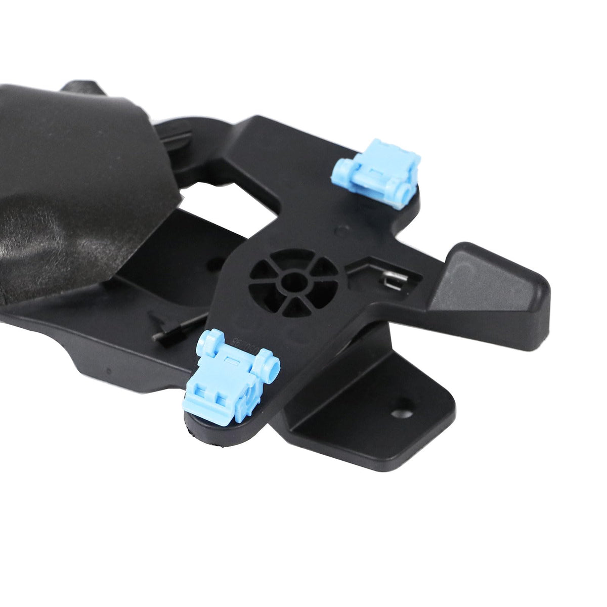 Dngbymx actuator installed in a Ford tailgate showing restored locking function