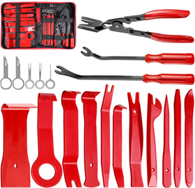 Doaho front packaging and full 19-piece kit showing organized tools for convenience