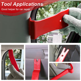 Doaho pry tool removing a door panel illustrating safe, scratch-free trim removal