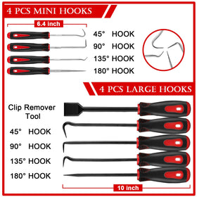 DOAHO tools spread displaying all 17 pieces for quick identification and selection