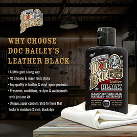 Doc Baileys sponge applicator applying dye for precise coverage