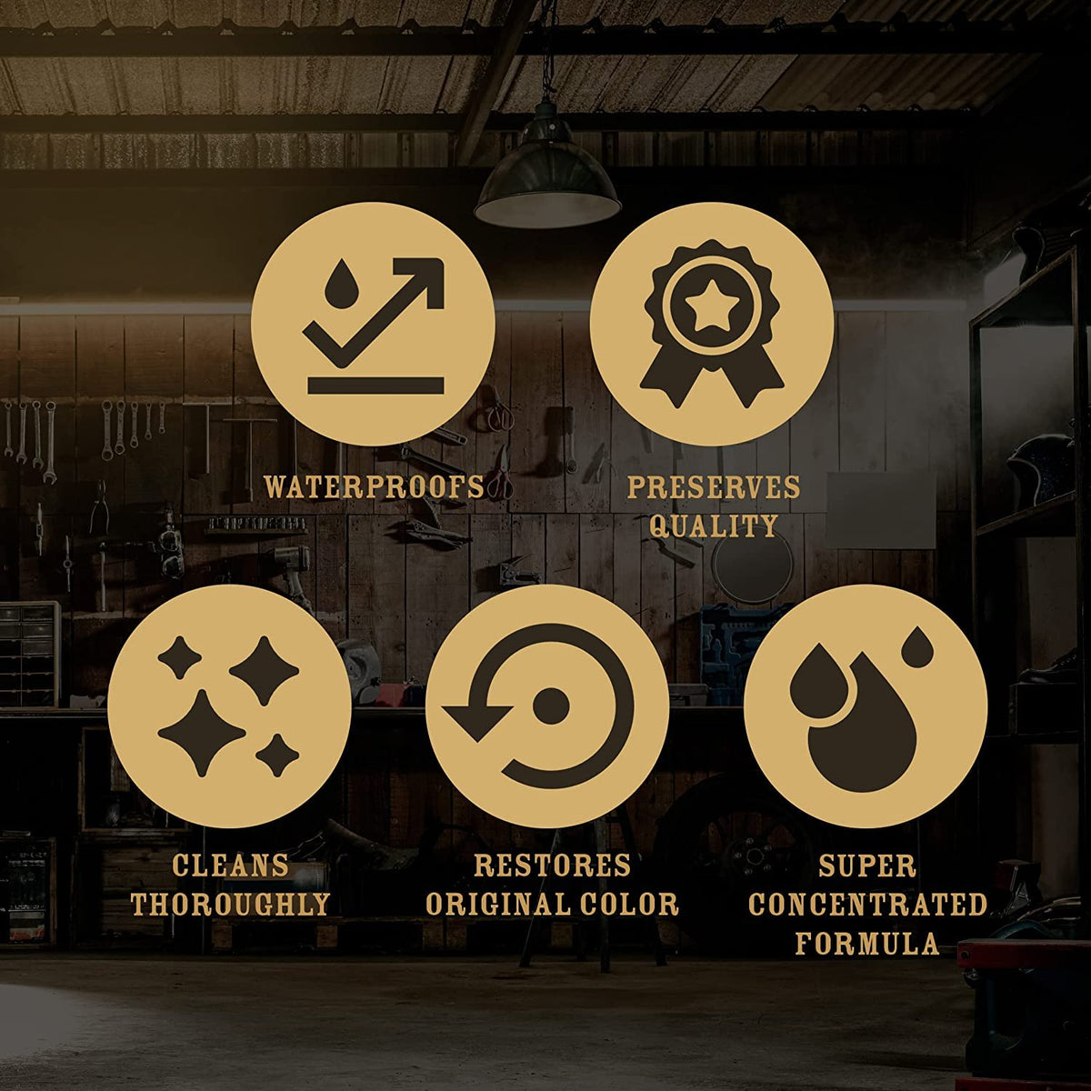 Doc Baileys kit used in a garage setting delivering professional results