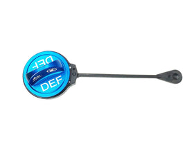 DOCA green cap magnet attached to truck body for convenient refueling