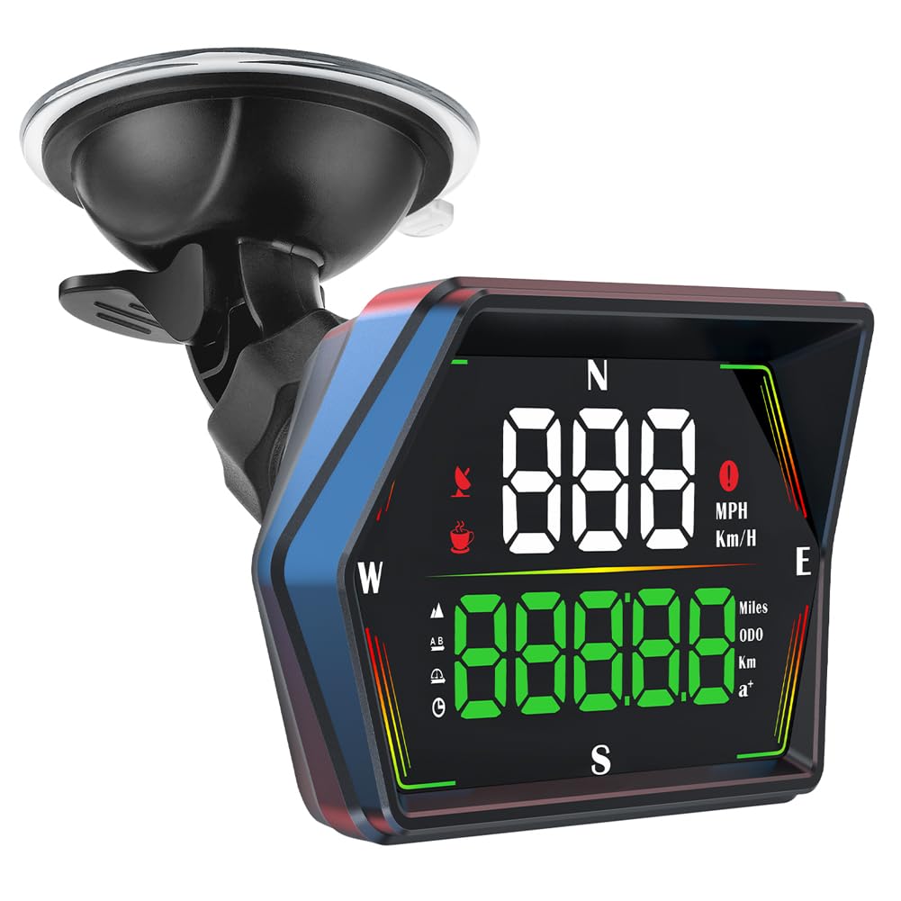 Docbraces front display showing clear speed for quick glances and safety