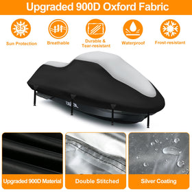 DOCEPERT adjustable straps and buckles closeup securing cover against wind