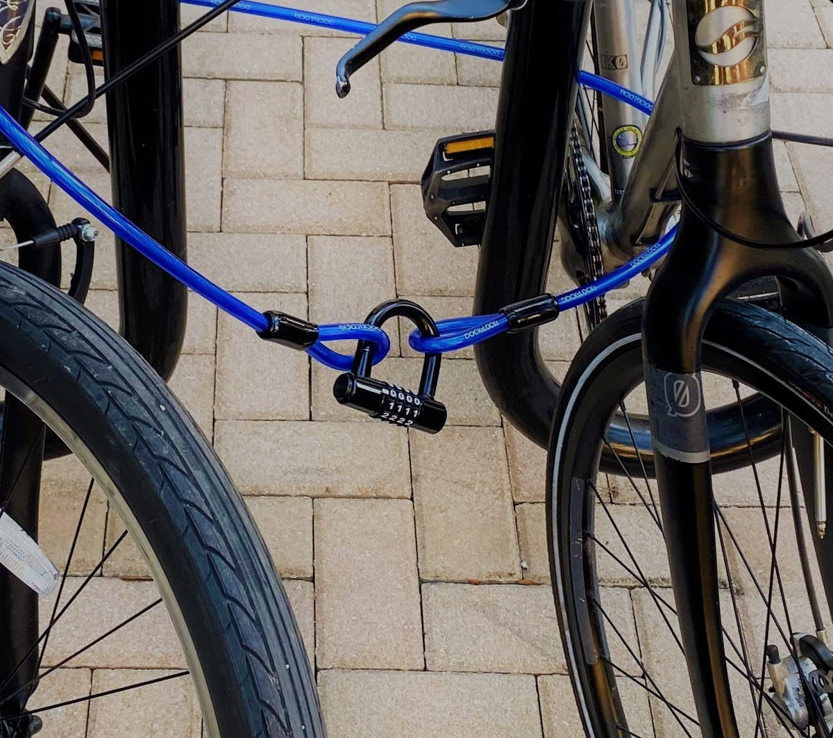 DocksLocks combo dials and reset mechanism offering keyless convenience