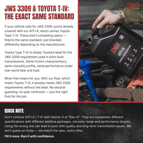 Doc's Diesel label close-up showing specifications and compatibility info