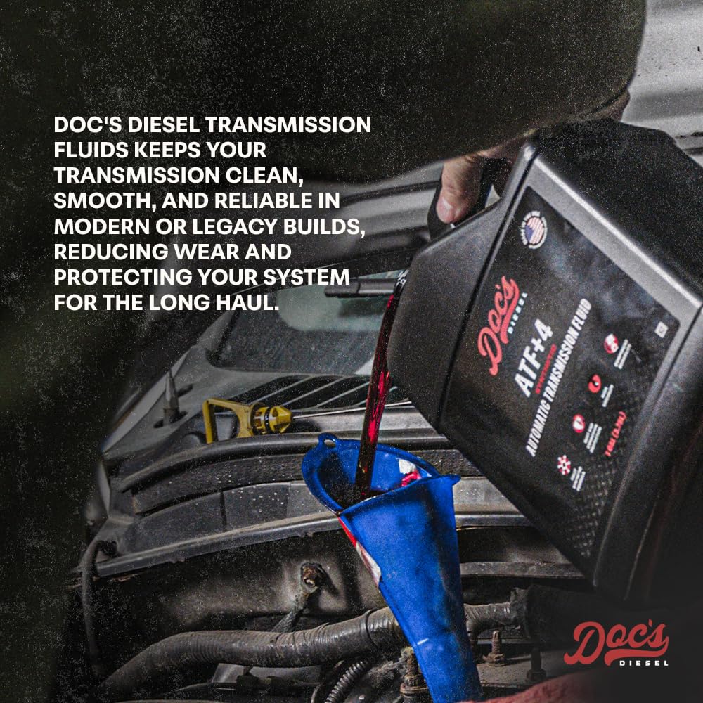 Doc's Diesel pour spout close-up for clean, controlled fluid transfer