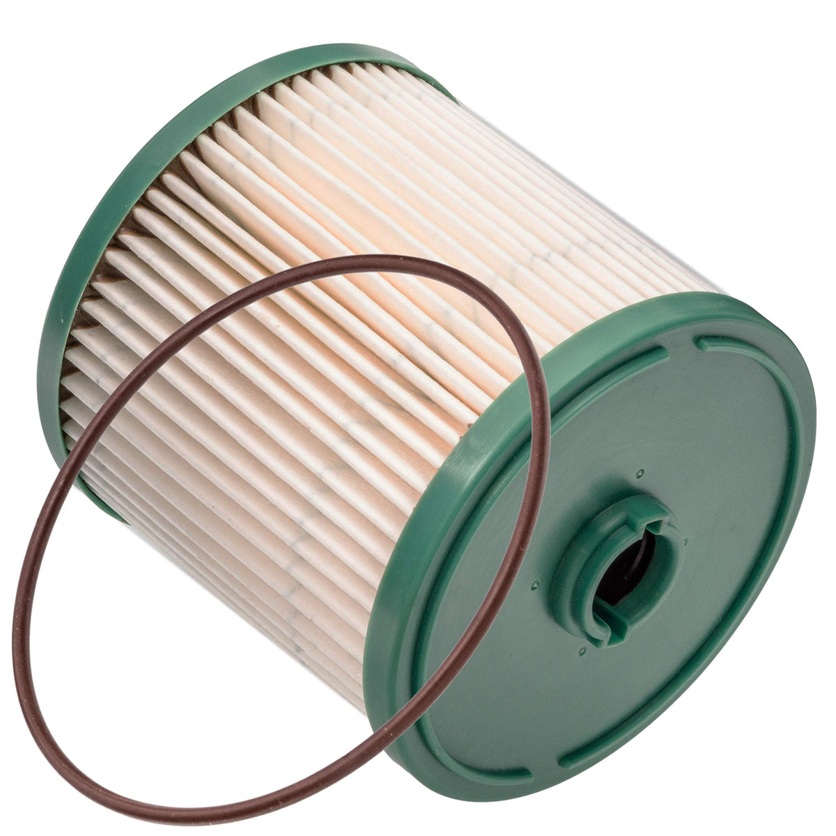 Doc's Diesel close-up of filter media texture highlighting filtration efficiency benefits