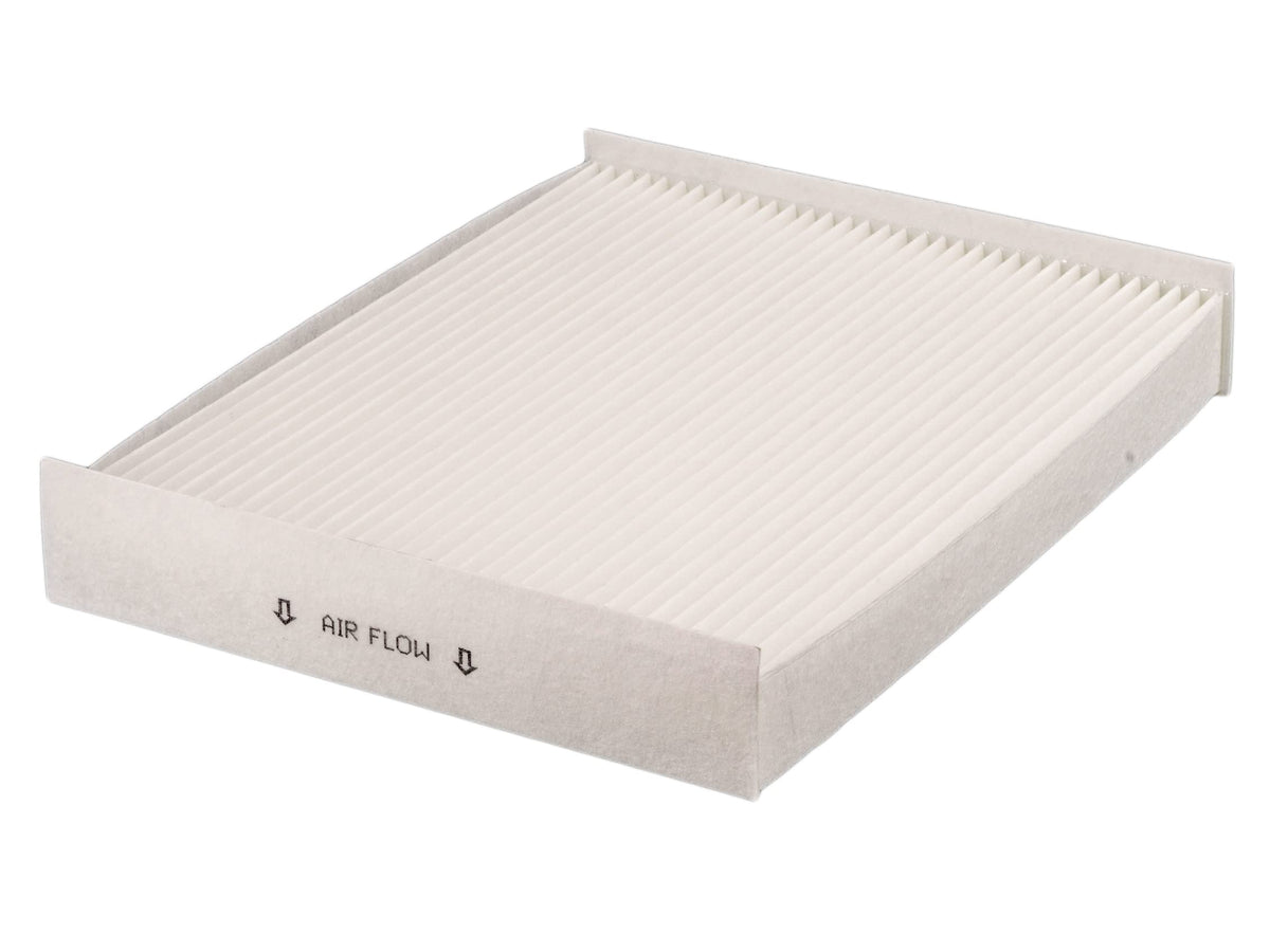 Doc's Diesel cabin filter in hand demonstrating improved cabin air quality benefit