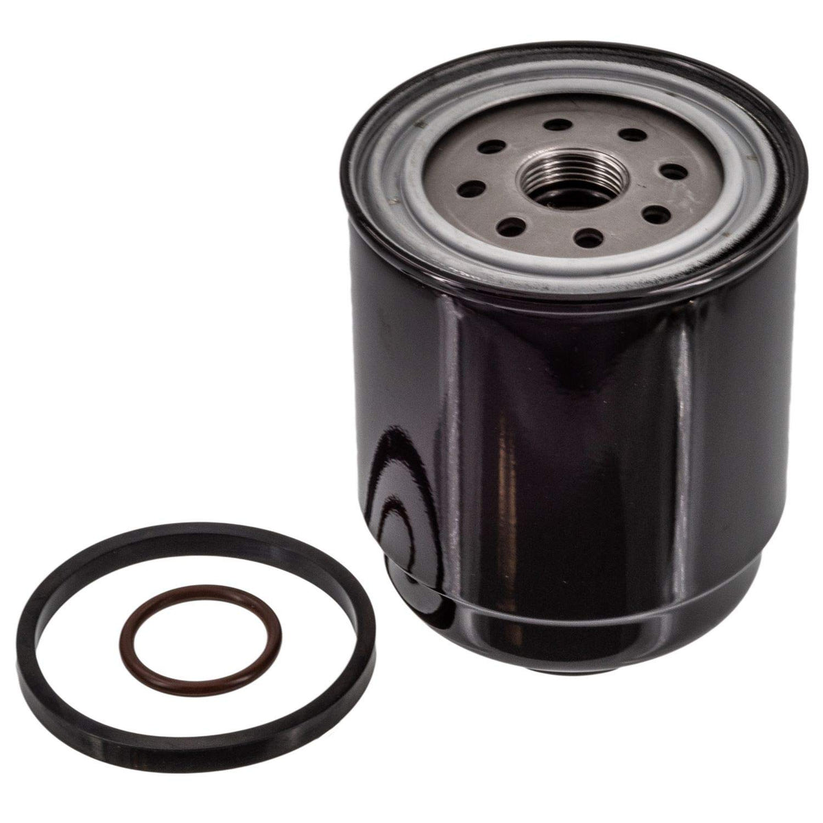 Doc's Diesel D5335 oil filter top view highlighting sealing surface and fit accuracy