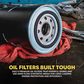 Doc's Diesel cutaway showing filter media and efficient contaminant capture