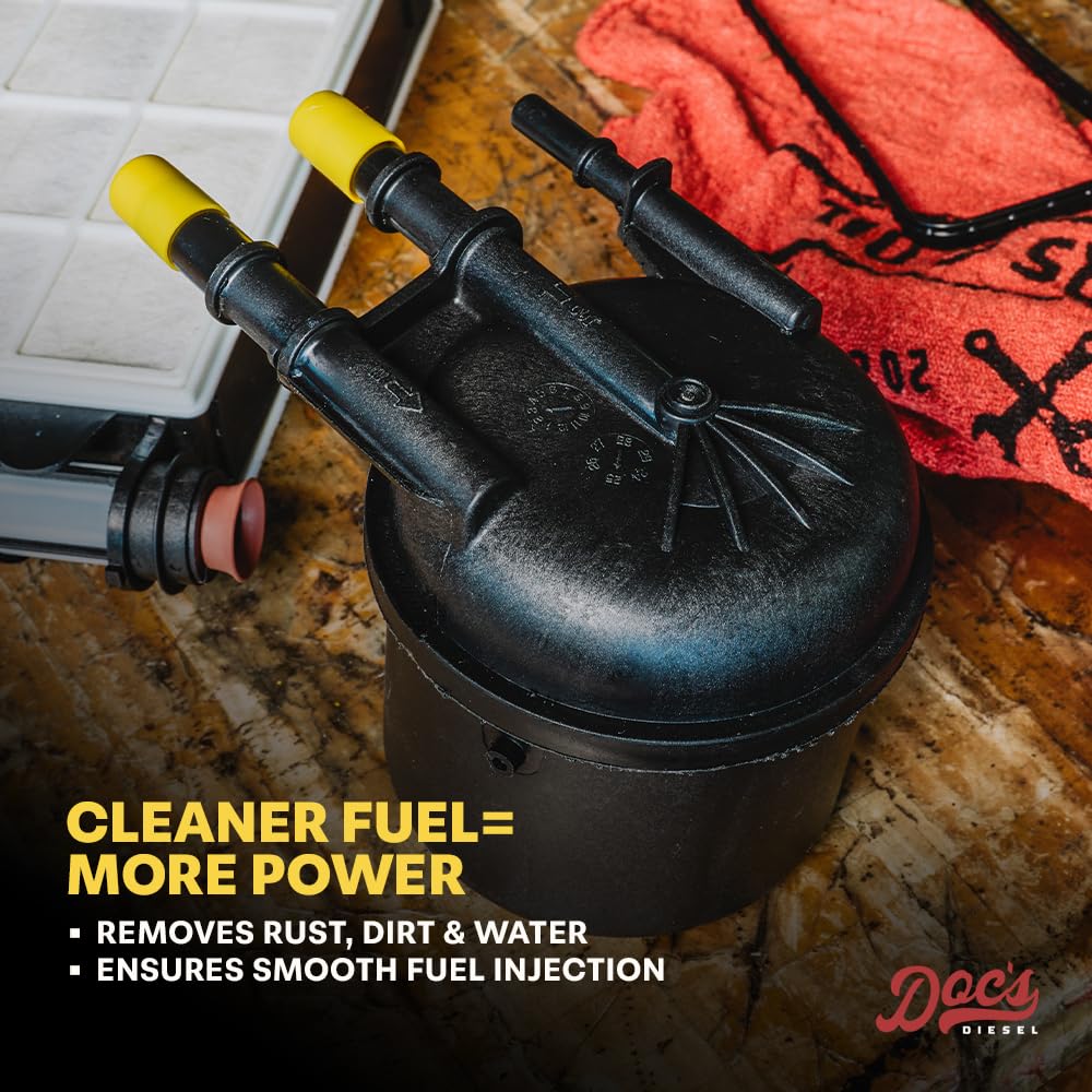 Doc's Diesel installed in engine bay demonstrating correct fit and protection