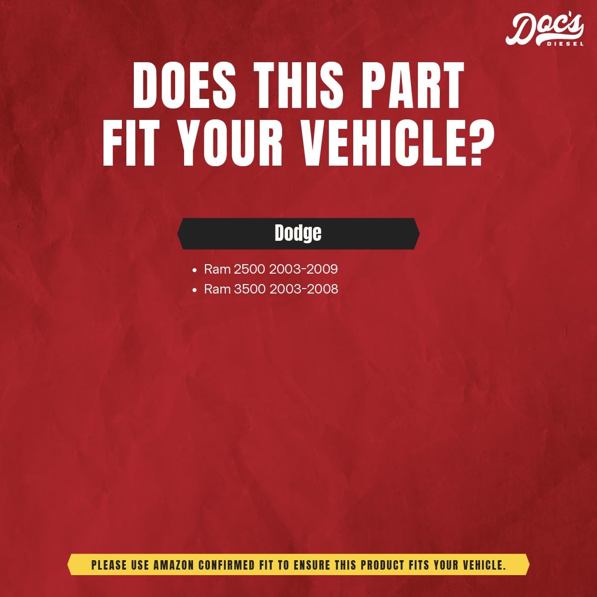 Doc's Diesel top view silicone gasket ensuring tight seal and leak prevention