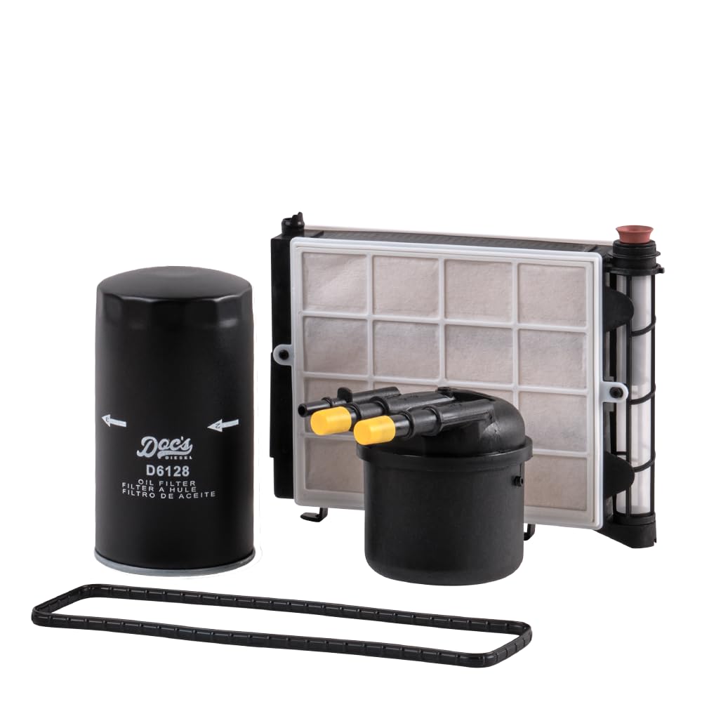 Doc's Diesel front packaging showing kit contents and model fitment, clear compatibility benefit