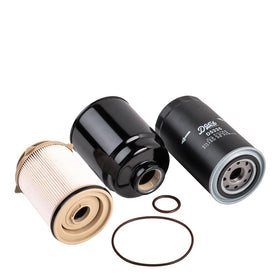 Doc's Diesel fuel filter close-up showing pleat media and reliable filtration