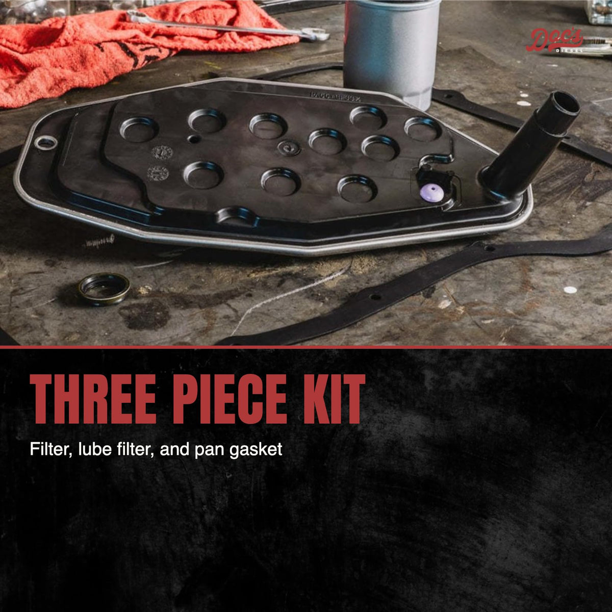 Doc's Diesel gasket and seal detail highlighting reliable leak prevention