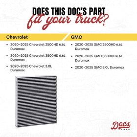 Doc's Diesel installed behind glovebox demonstrating easy replacement