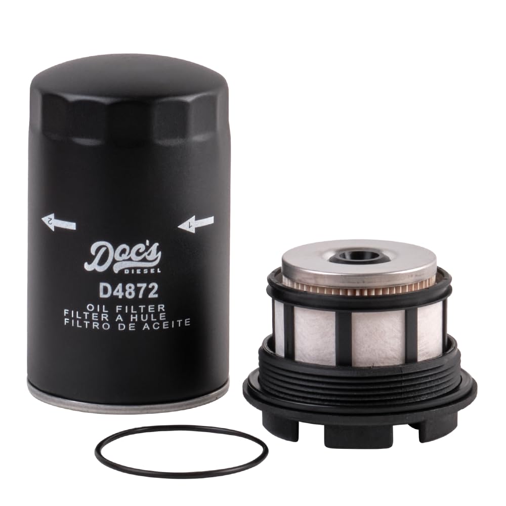 Doc's Auto Parts kit front packaging showing both filters and benefits