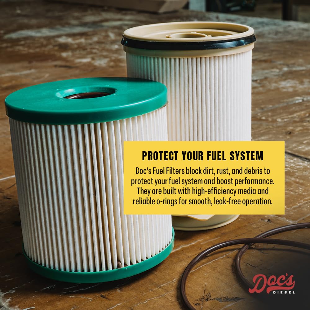 Doc's Diesel installed in engine bay demonstrating direct fit and simplified replacement benefit
