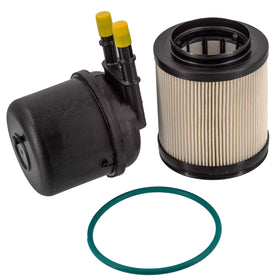 Doc's Diesel oil filter detail illustrating durable construction benefit