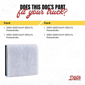 Doc's Diesel silicone gasket detail ensuring a tight seal and durability