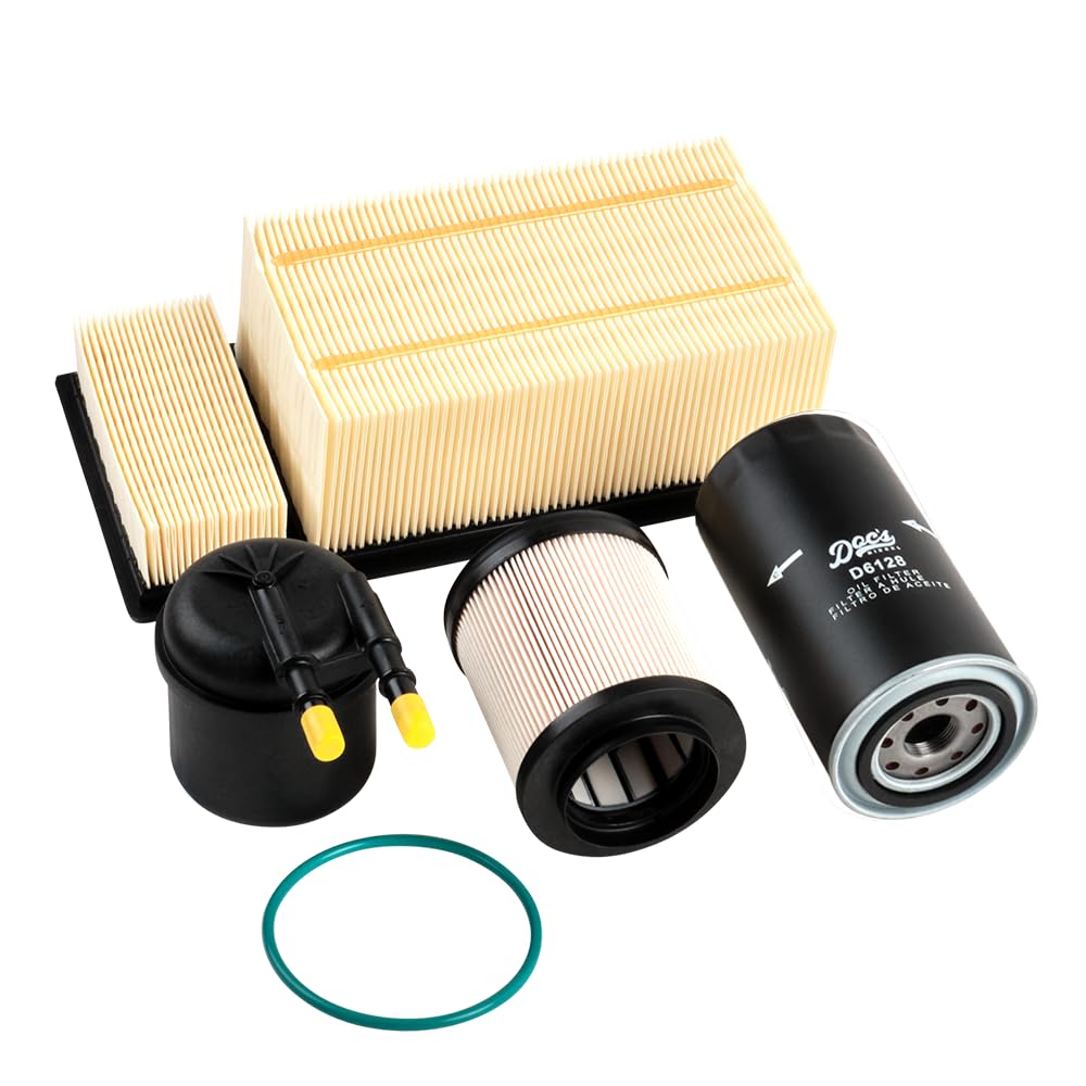 Doc's Auto Parts fuel filter installed under hood protecting injectors