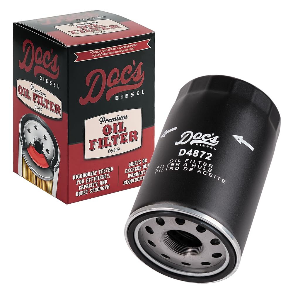 Doc's Diesel front packaging showing model and fitment benefit